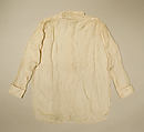 Shirt, silk, cotton, American