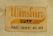 Shirt, silk, cotton, American