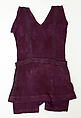 Bathing suit, wool, silk, American