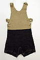 Bathing suit, wool, American