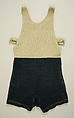 Bathing suit, wool, American