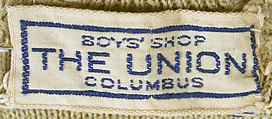 Bathing suit, wool, American