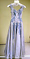 Evening dress, Ann Lowe (American, Clayton, Alabama ca. 1898–1981 Queens, New York), silk, cotton, glass, synthetic fiber, American