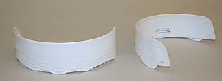 Accessory set, linen, cotton, American