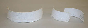 Accessory set, linen, cotton, American