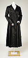 Coat, silk, American