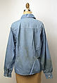 Blouse, Mainbocher (French and American, founded 1930), cotton, American