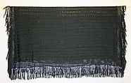 Shawl, silk, American