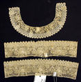 Accessory set, cotton, Belgian