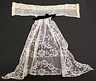 Collar, cotton, silk, French