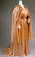 Ensemble, Liberty &amp; Co. (British, founded London, 1875), silk, cotton, metallic thread, china, British