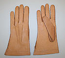 Gloves, Galeries Lafayette French, leather, French