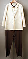 Ensemble, Mila Schön (Italian, born Yugoslavia, 1916–2008 Alessandria), silk, wool, Italian