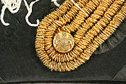 Uniform, wool, metallic thread, brass, steel, silk, feathers, leather, British