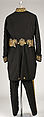 Uniform, wool, metallic thread, cotton, silk, British
