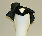 Hat, Bergdorf Goodman (American, founded 1899), cotton, silk, American
