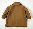 Coat, wool, probably American