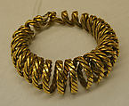 Bracelet, metal, American