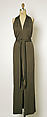 Evening dress, Halston (American, Des Moines, Iowa 1932–1990 San Francisco, California), rayon, American
