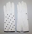 Gloves, leather, French