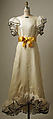 Evening dress, Yves Saint Laurent (French, founded 1961), cotton, silk, French