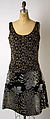 Evening suit, (a–c) Arnold Scaasi (American, born Montreal, Canada, 1931–2015), silk, nylon, metallic thread, glass, American
