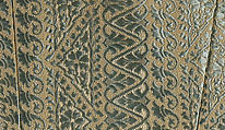 Dinner dress, Lord &amp; Taylor (American, founded 1826), silk, glass, American