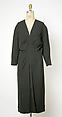 Dress, Gilbert Adrian (American, Naugatuck, Connecticut 1903–1959 Hollywood, California), silk, American