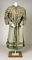 Coat, silk, American