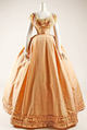 Dress, silk, French