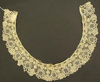 Collar, cotton, probably European