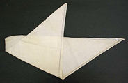 Fichu, linen, probably American