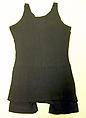 Bathing suit, Annette Kellerman (American), wool, American