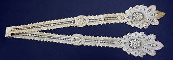 Necktie, cotton, probably American