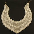 Collar, cotton, probably American