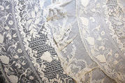 Collar, cotton, probably European