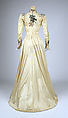 Dress, silk, American
