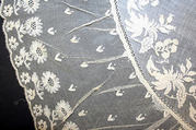 Collar, cotton, probably American