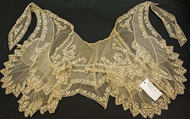 Collar, cotton, probably American