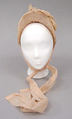 Bonnet, cotton, American