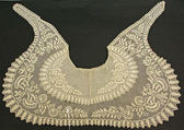 Collar, linen, probably American