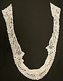 Collar, cotton, Belgian