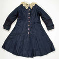 Dress, silk, American
