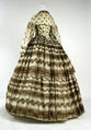 Dress, silk, American