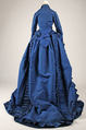 Dress, silk, French