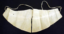 Collar, linen, probably French