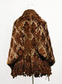 Dolman, silk, American or European