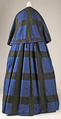 Dress, silk, American