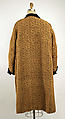Coat, Attributed to House of Dior (French, founded 1946), silk, straw, French