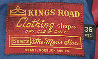 Uniform coat, cotton, American